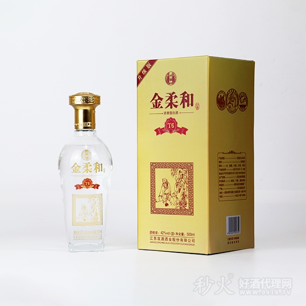 金柔和T6浓香型白酒42度500ml