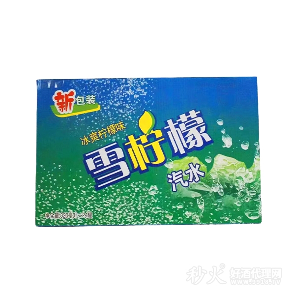 雪柠檬汽水320mlx24罐