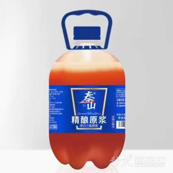 泰山精酿原浆德式小麦啤酒1L