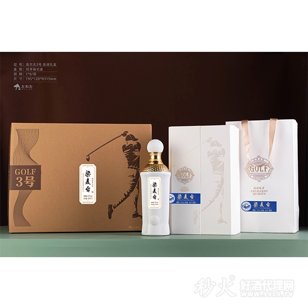 粱麦台酱香型白酒53度500mlX6瓶