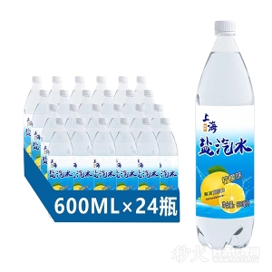 上海风味盐汽水柠檬味600mlX24瓶