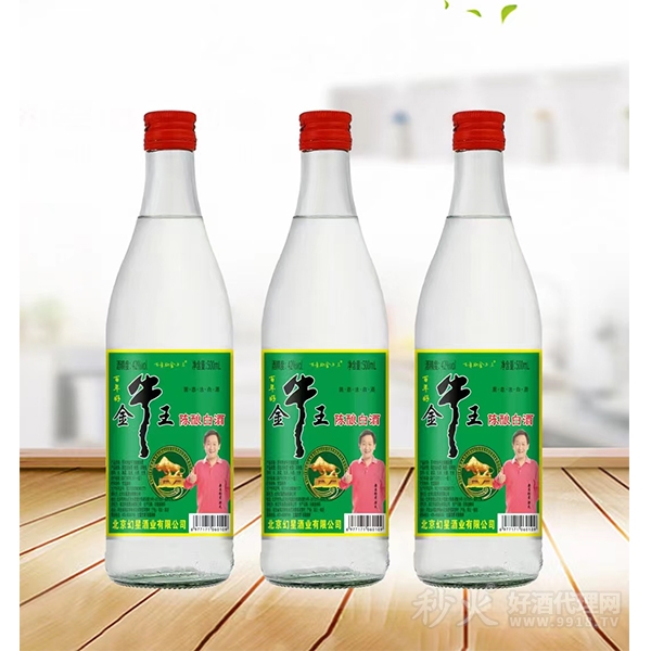 金牛王陈酿白酒42度500ml