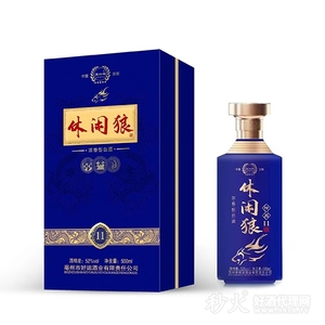 康兴龍休闲狼酒52度500ml