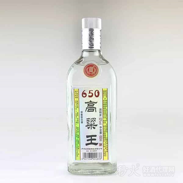 金顺窖高粱王酒52度650ml