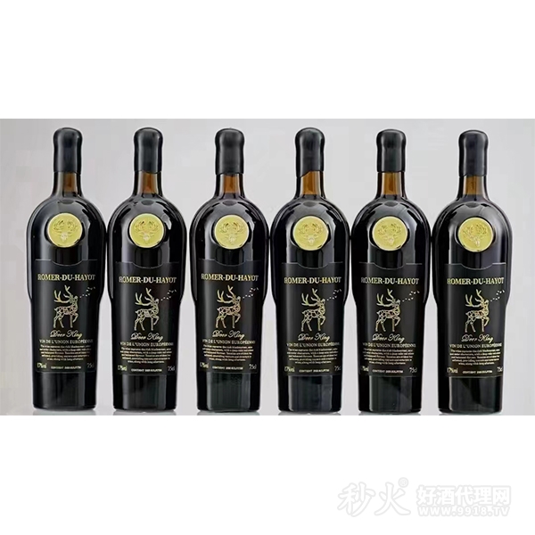 罗曼莱鹿王（金-银）干红葡萄酒750ml