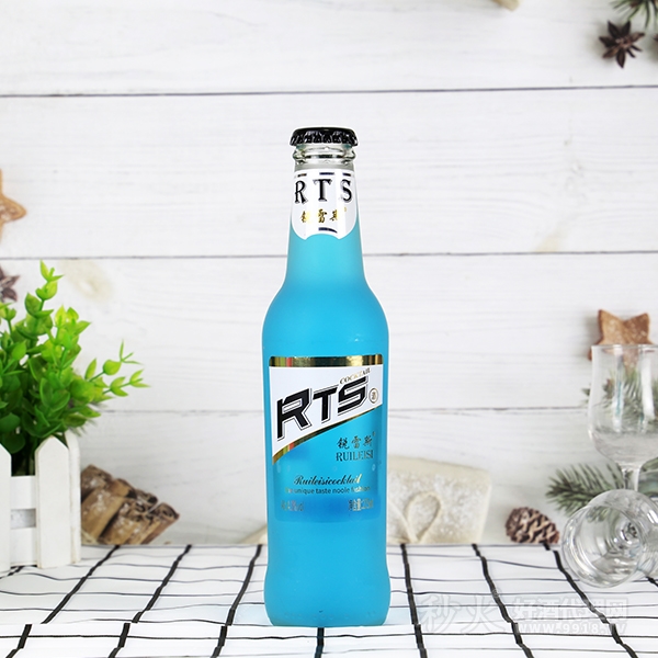 锐雷斯RTS酒蓝瓶4度275ml