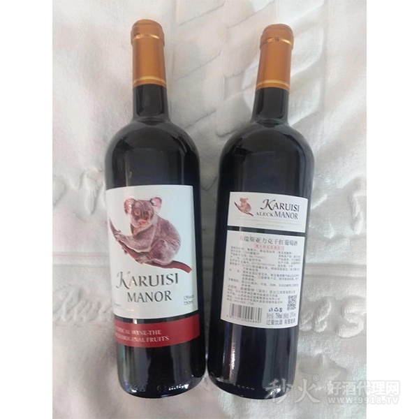 卡瑞斯亚力克干红葡萄酒750ml