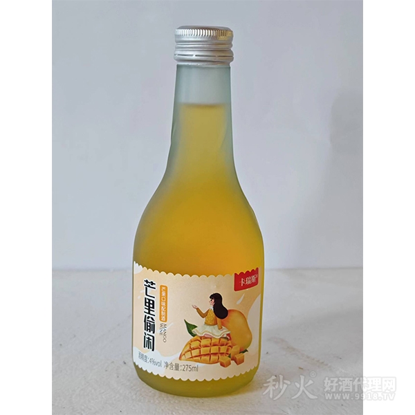 卡瑞斯芒里偷闲芒果口味果酒275ml