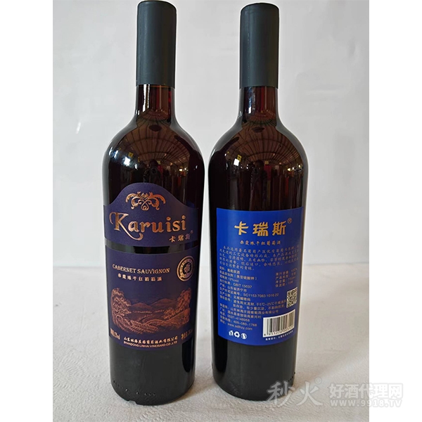 卡瑞斯赤霞珠干红葡萄酒750ml