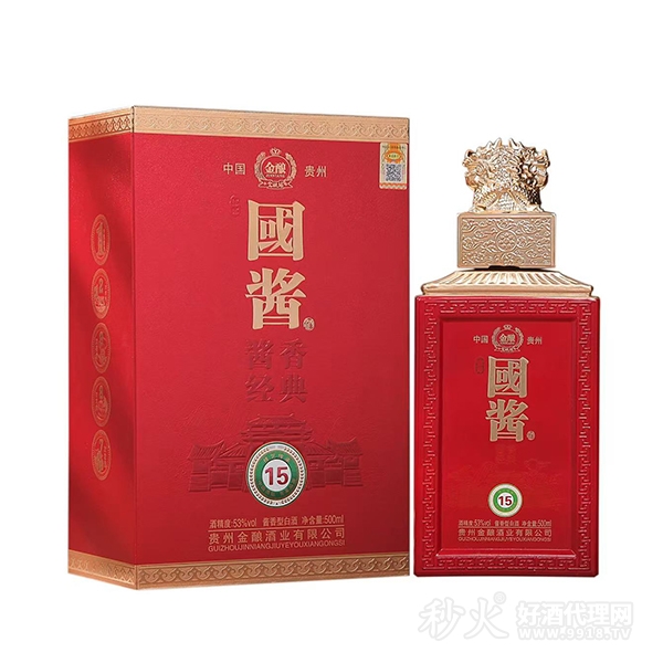 国酱酱香经典15 53度500ml