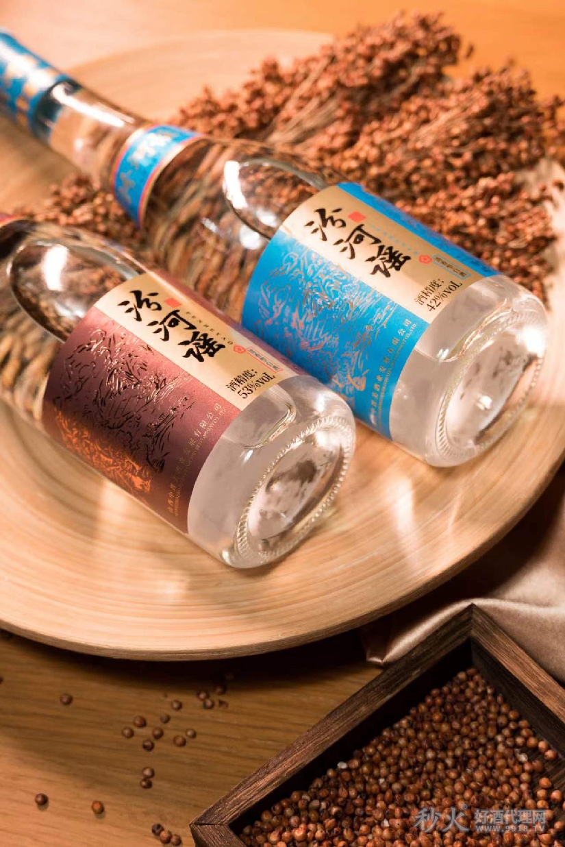 中晋美汾河谣清香型白酒53度
