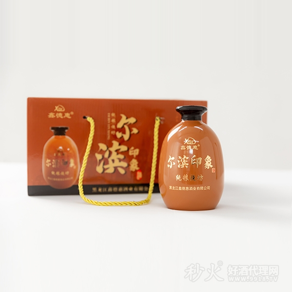 鑫德惠尔滨印象纯粮烧坊42/52度500ml