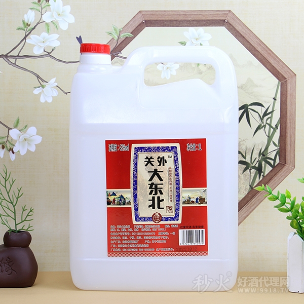 关外大东北纯粮白酒42度5L