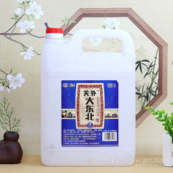 关外大东北纯粮白酒50度5L