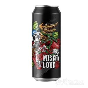 艾尔啤酒毒爱25度500mL