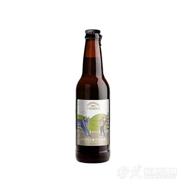 千岛湖啤酒比利时小麦艾尔啤酒11度330mL