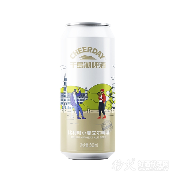 千岛湖啤酒比利时小麦艾尔啤酒11度500mL