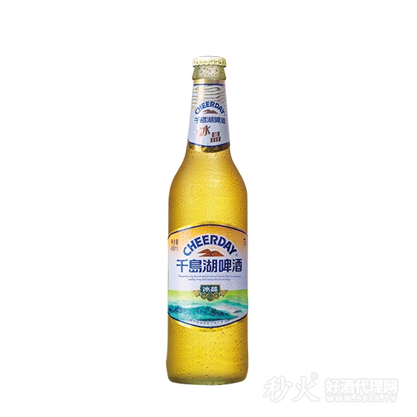 千岛湖啤酒冰晶7度488mL