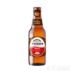 千岛湖啤酒易拉盖精酿原浆9度420mL
