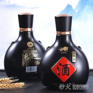 京子牛HJ黑金酒52度500ml