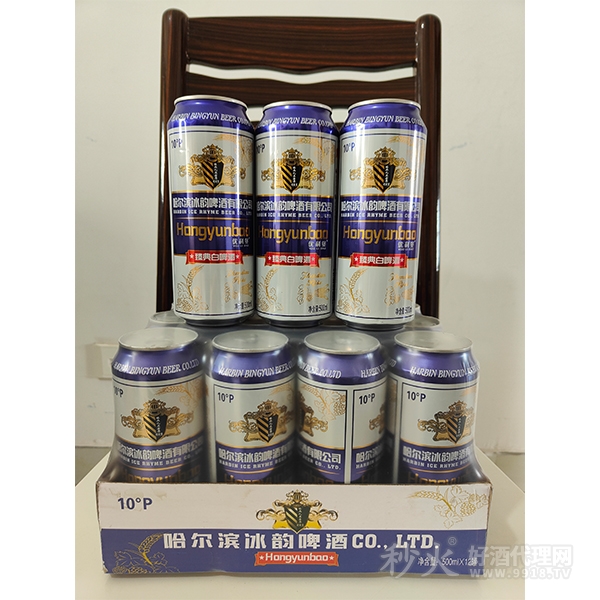 优利堡臻典白啤酒500ml