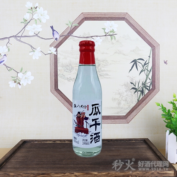 蒙山盘八仙瓜干酒42度248ml