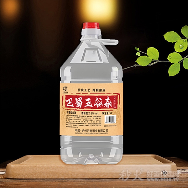 巴蜀五谷春珍藏叁号白酒5L