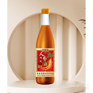 战美人参枸杞酒35度500ml