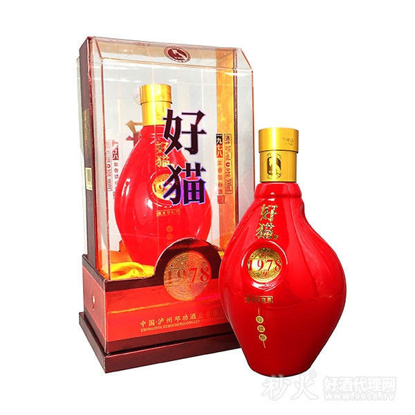 好猫 1978版 52°（30年珍藏版）浓香型白酒500ml