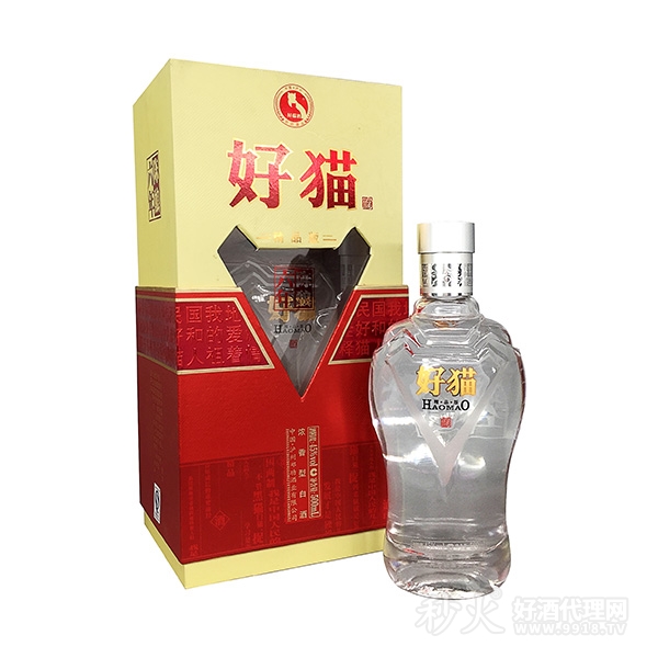 好猫 六年版 45°浓香型白酒500ml