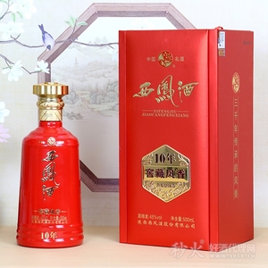 西凤酒窖藏凤香10年45度500ml