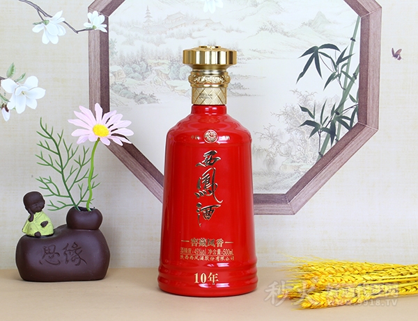 西凤酒窖藏凤香10年45度500ml