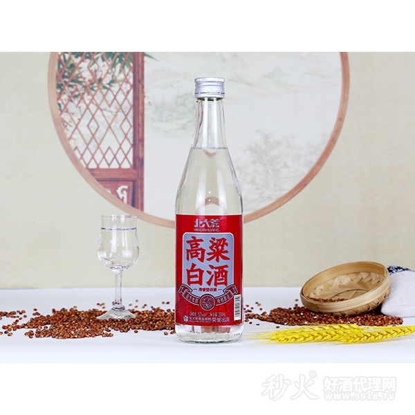 北大荒52度清香型高粱白酒500ml