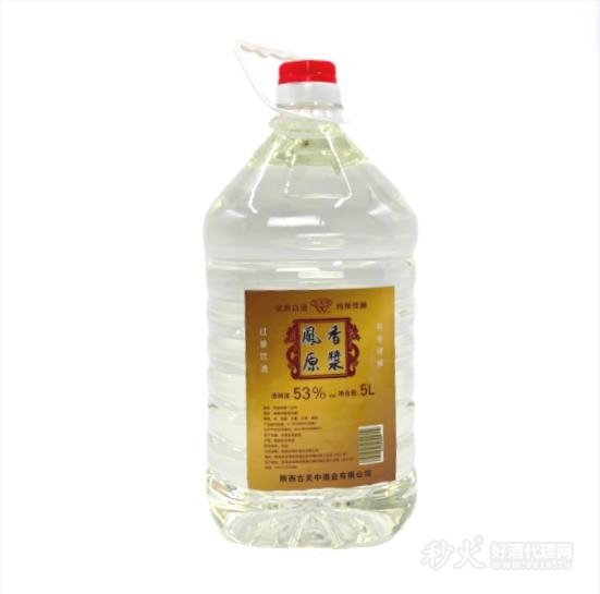 凤香原浆桶装15年凤香型55度5L