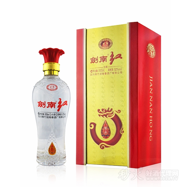 剑南红新精品52度500ml