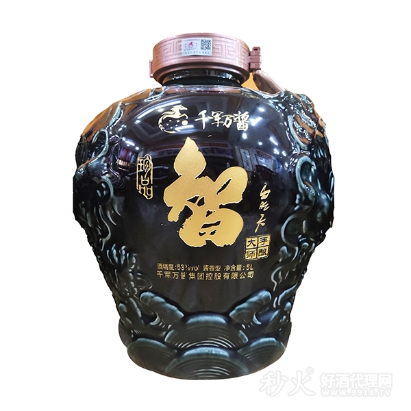 千军万酱收藏酒（智） 53%vol 5L