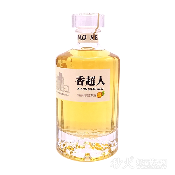 香超人-酱香徐闻菠萝酒 酱香果酒 12%vol 500mlX6