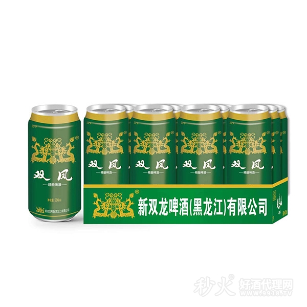 双凤精酿啤酒10度500ml×12听