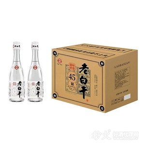 老白干52度银浓香型白酒475mlx12瓶