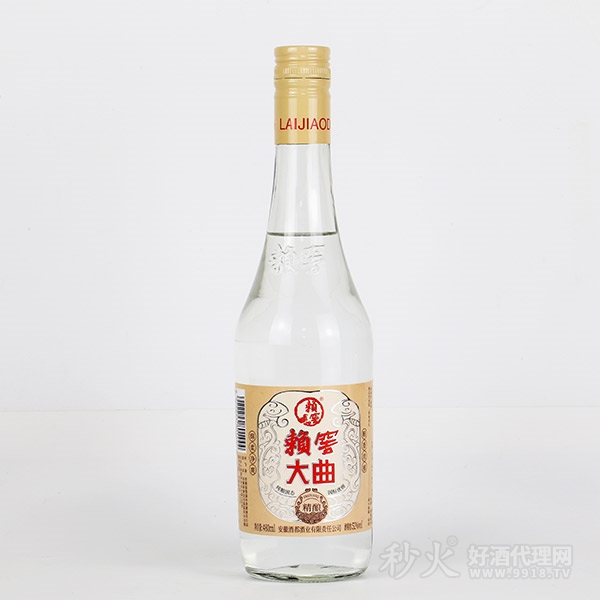 赖窖大曲光瓶酒52度480ml