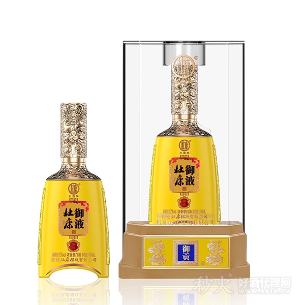 杜康·金御贡浓香型白酒52度500ml