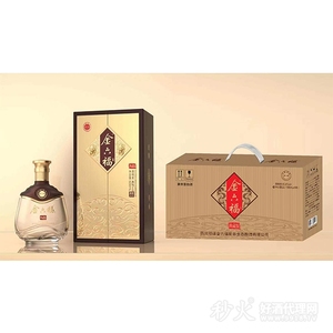 金六福典藏版兼香型白酒40.8度500ml