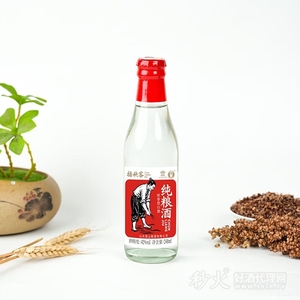 插央客纯粮酒42度248ml