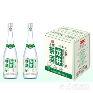 徐缘纪龙井茶酒42度460mlx12瓶