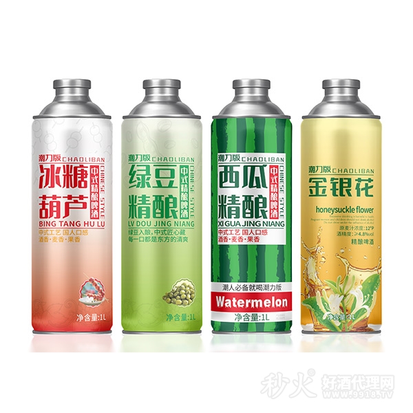 潮力啤酒1L组合