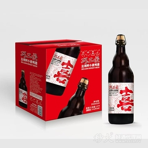巧工匠比利时小麦啤酒950mlx6瓶