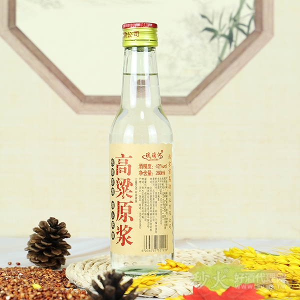 琉璃河高梁原浆42度260ml