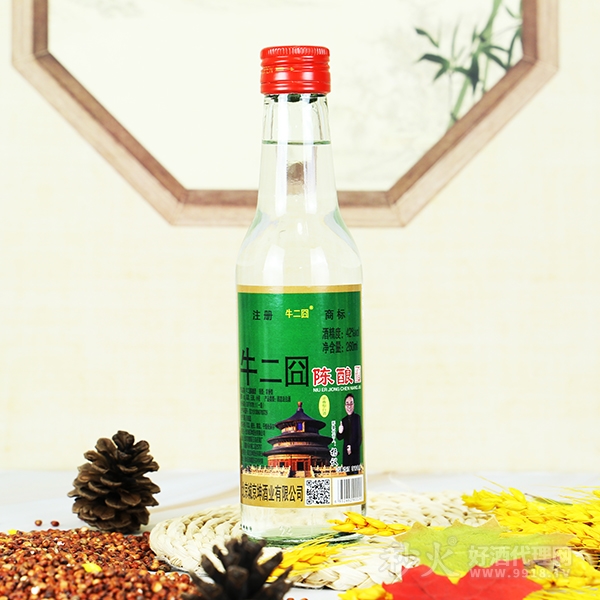 牛二囧陈酿酒42度260ml